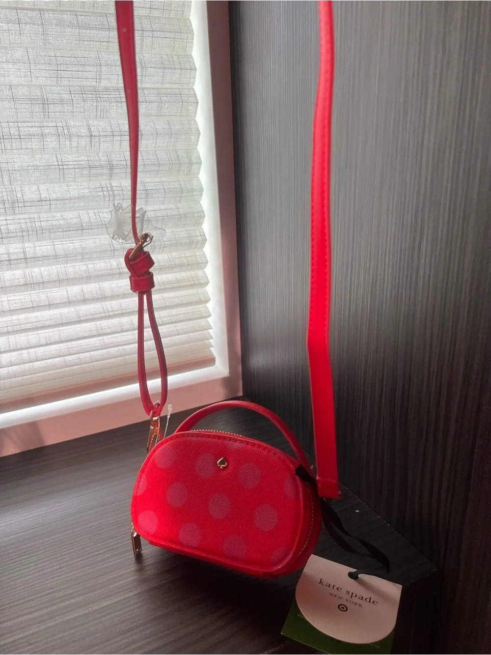 NWT Kate Spade for Target pink/red mini crossbody bag
